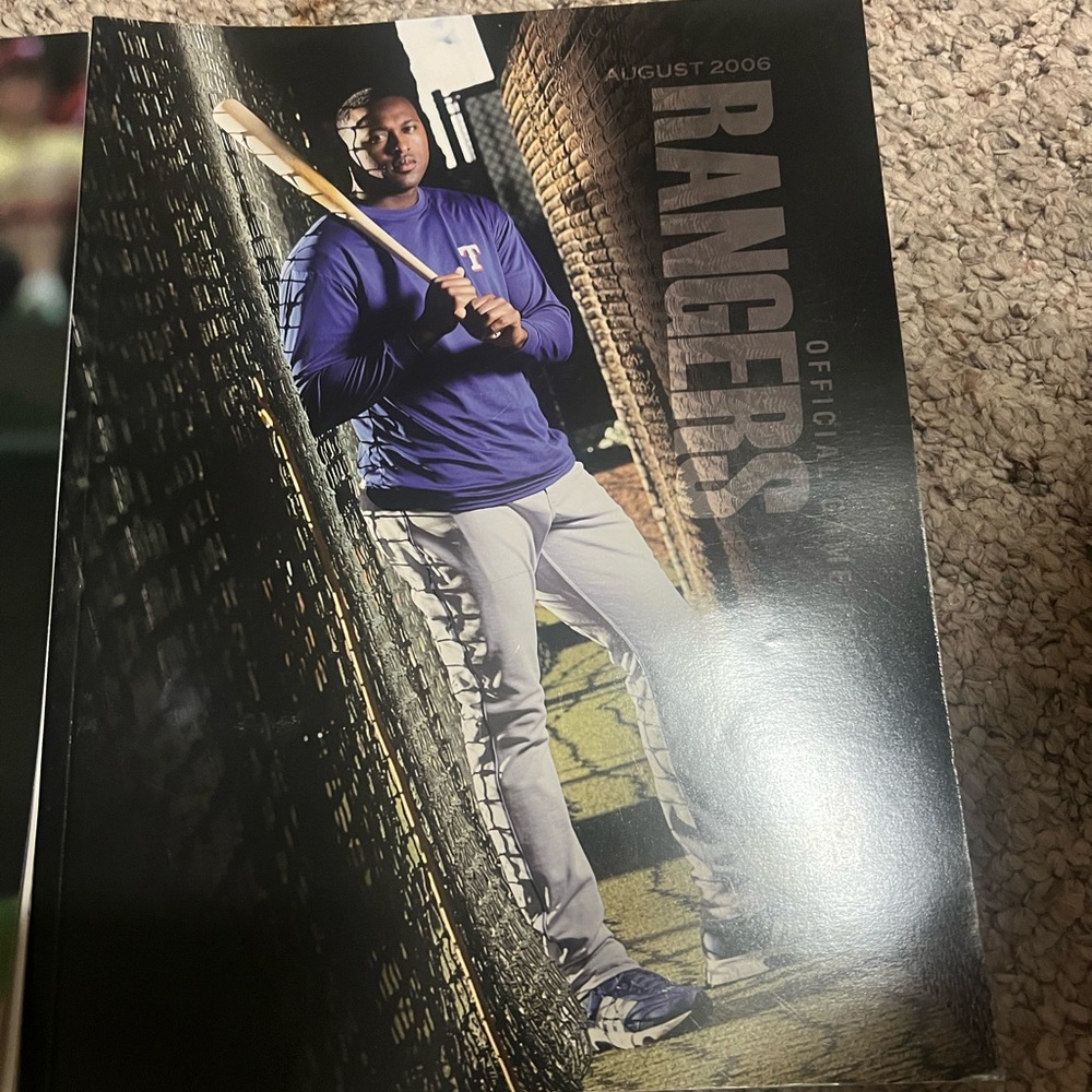 Texas Rangers 2006 Programs - Picture 3 of 3
